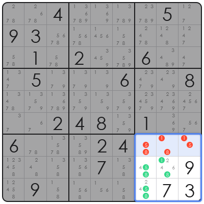 print samurai sudoku
